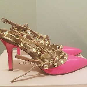 Vibrant Studded Pumps